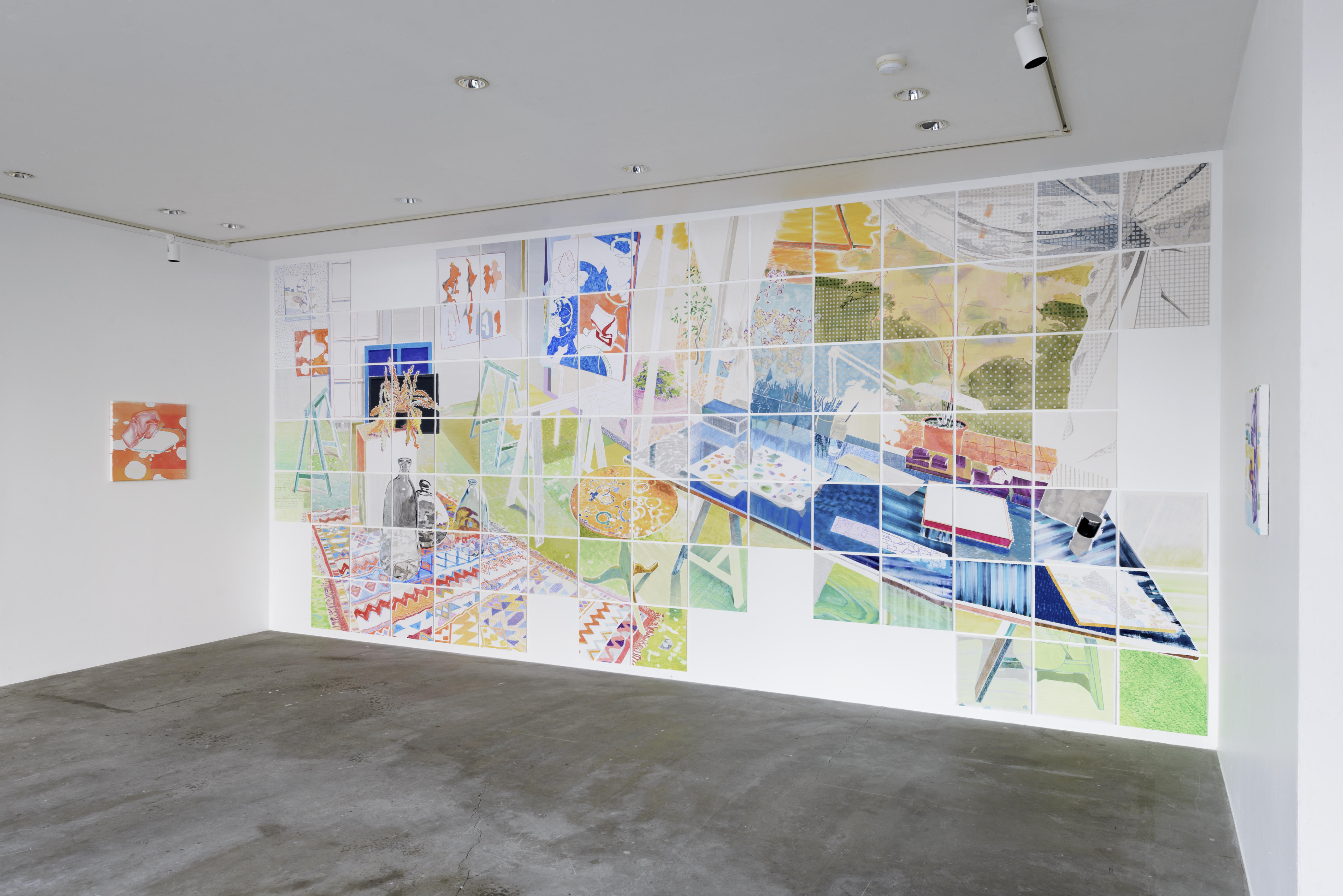 installation view of 