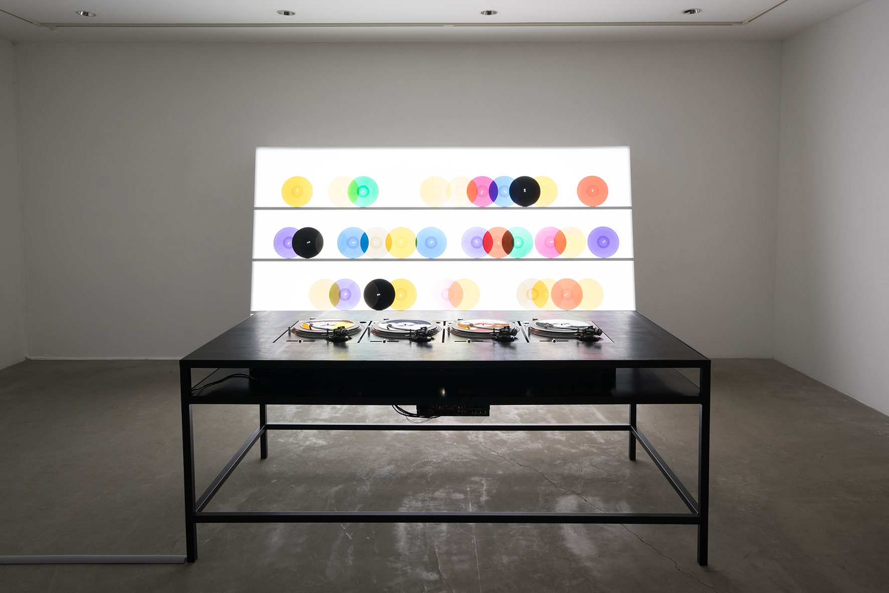 bausatz noto ∞ - color vinyl display, 1998/2015