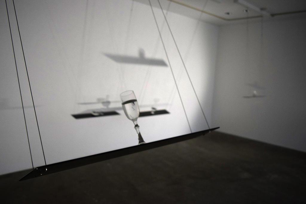 Because of (installation view)