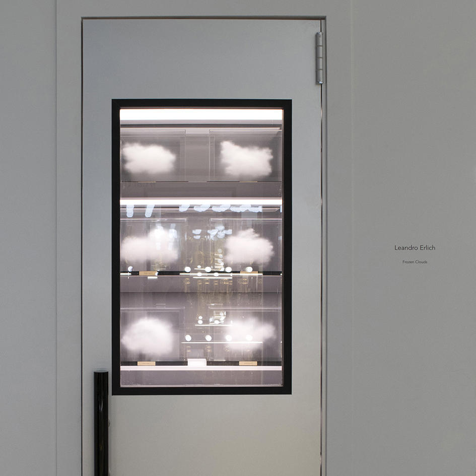 Frozen Clouds ( Installation view at Cartier pop up store, in 2018) 