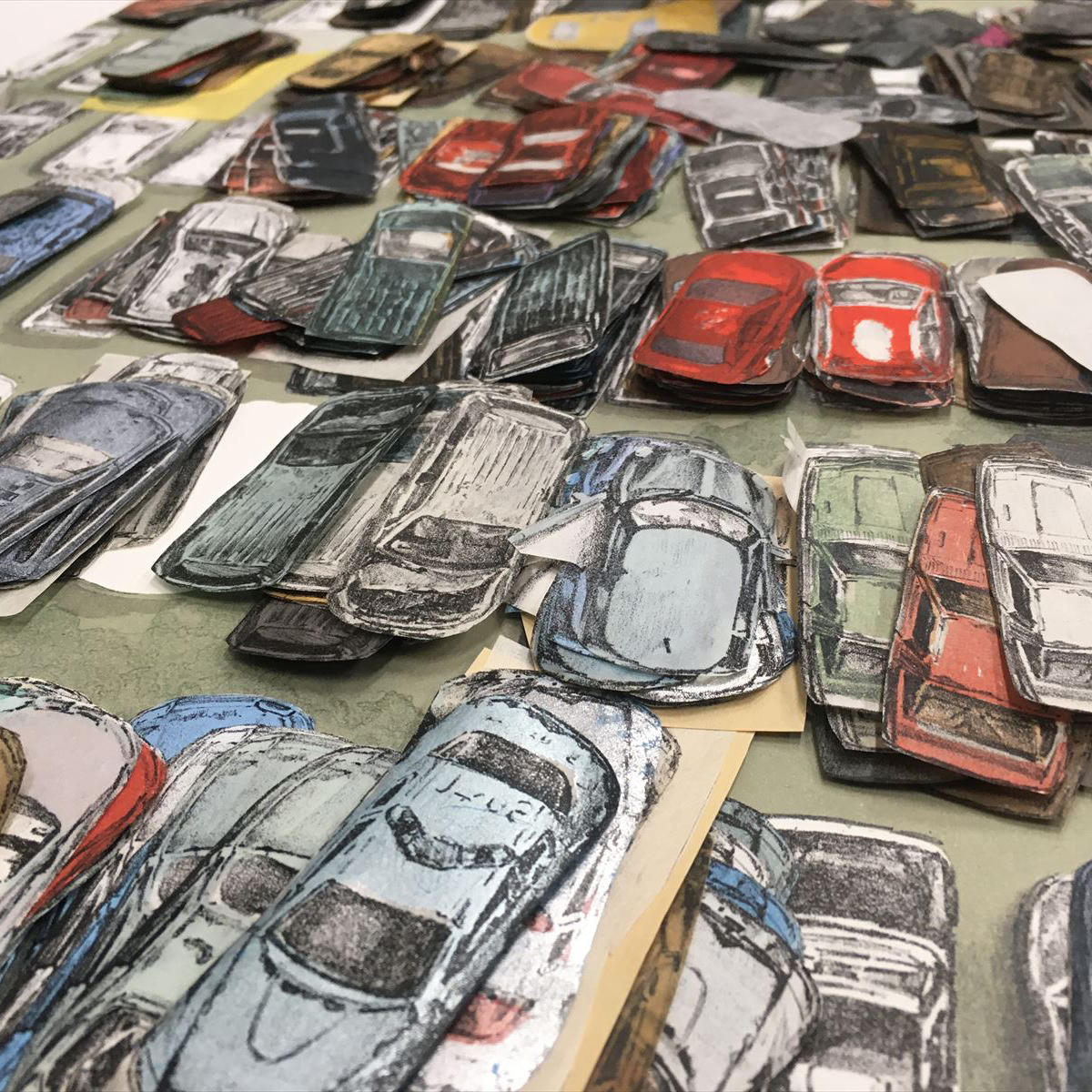 Hisaharu Motoda：CARS -availble works, new works and production scenes for upcoming exhibition